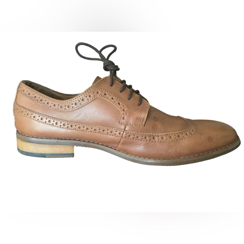 Ferro Aldo Men's Wing Tips, Size 11